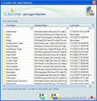 Lepide Last Logon Reporter screenshot